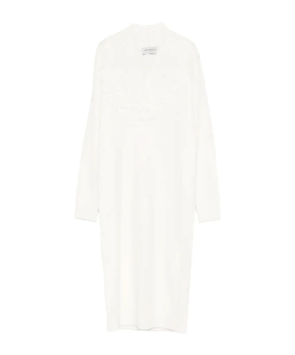 Embroidered-Appliqué Dress