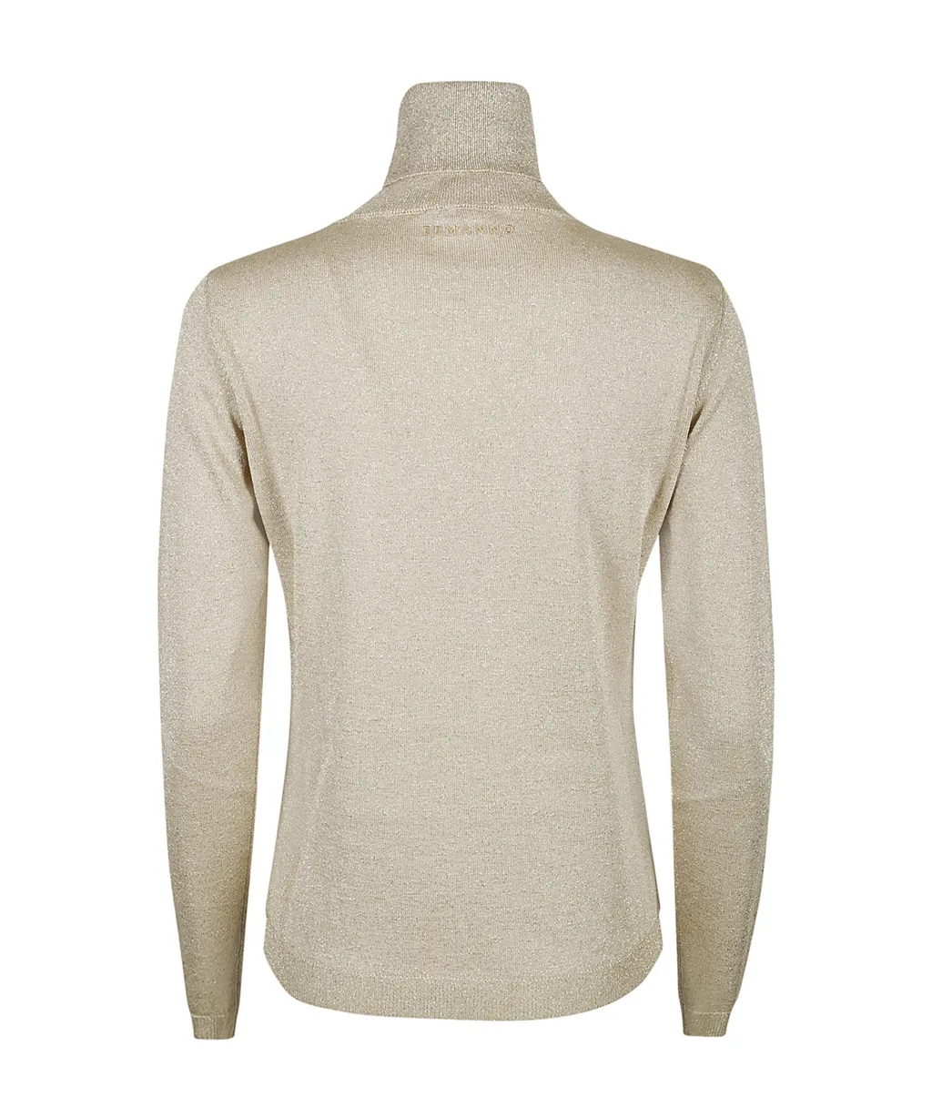 Turtleneck Long-Sleeved Sweater