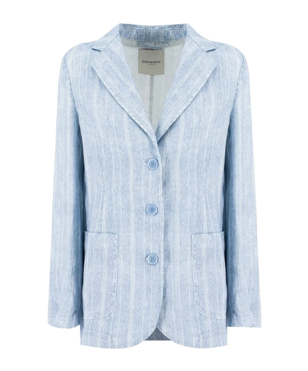 Striped Blazer