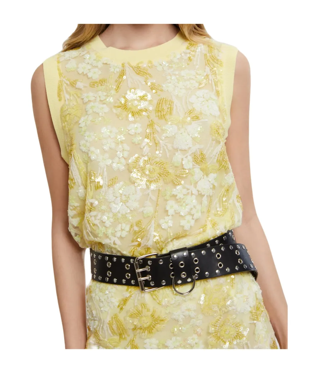 Round Neck Sleeveless Vest