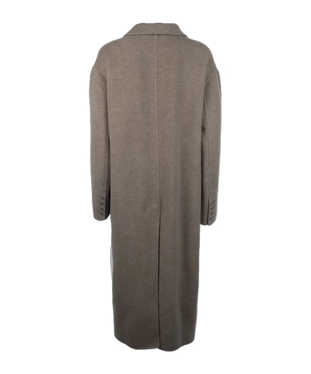Double-Breasted Wool Coat