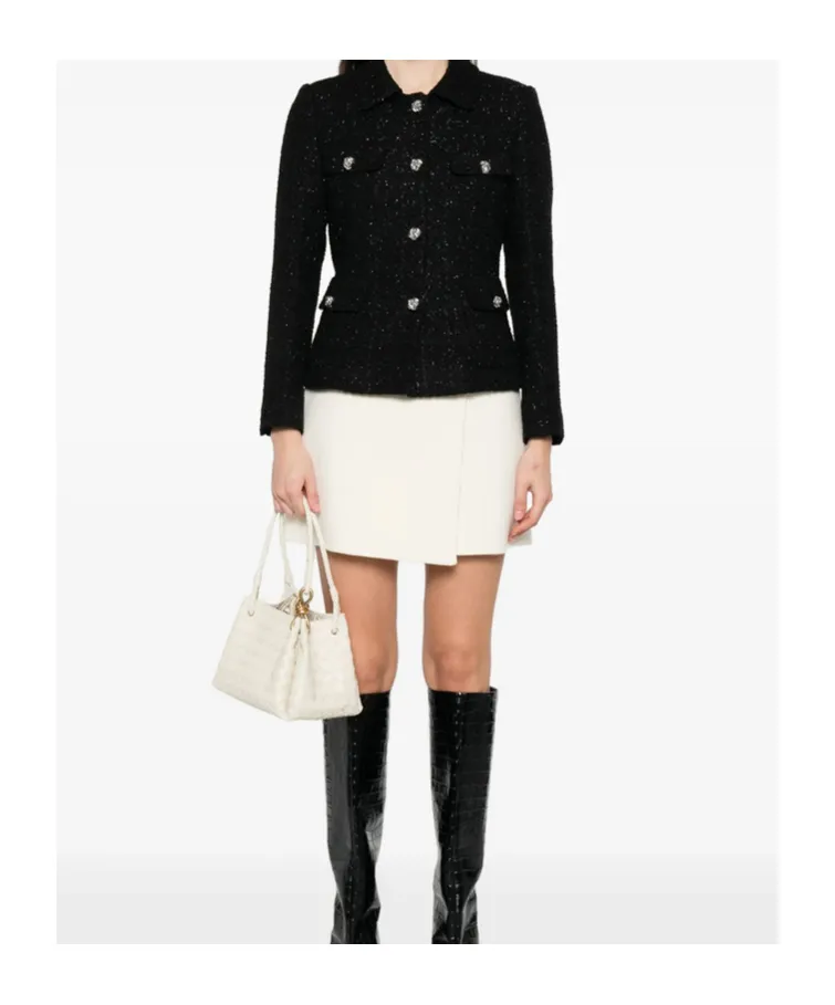Wool Mini Skirt