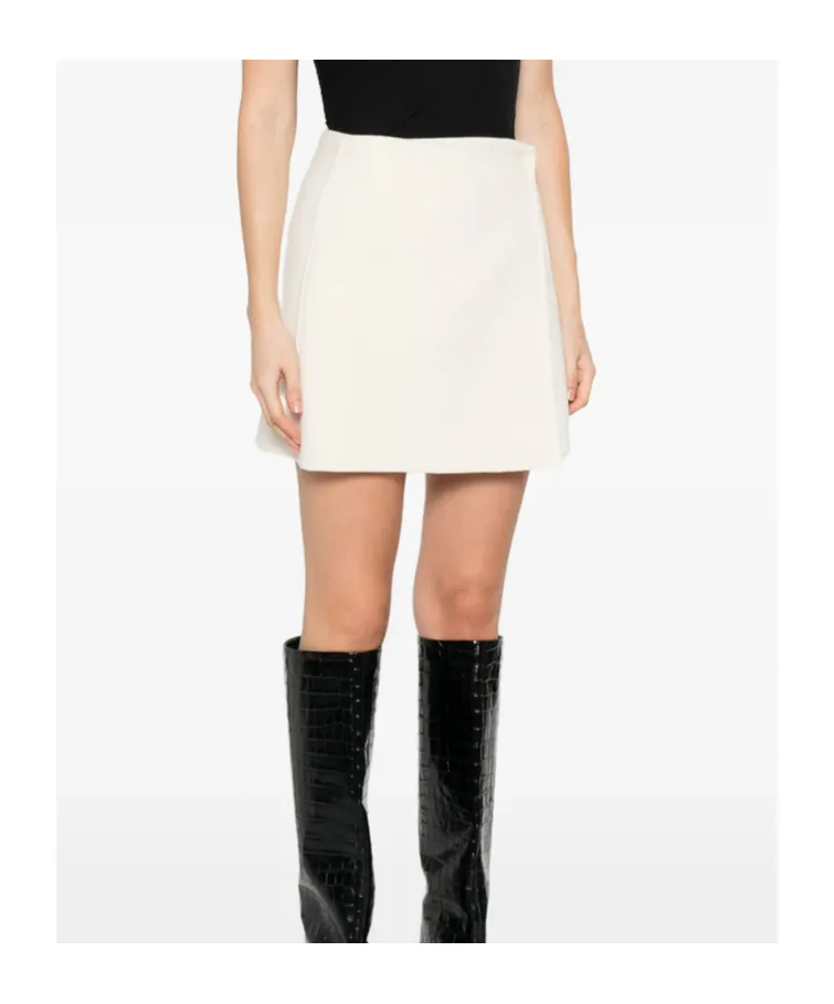 Wool Mini Skirt