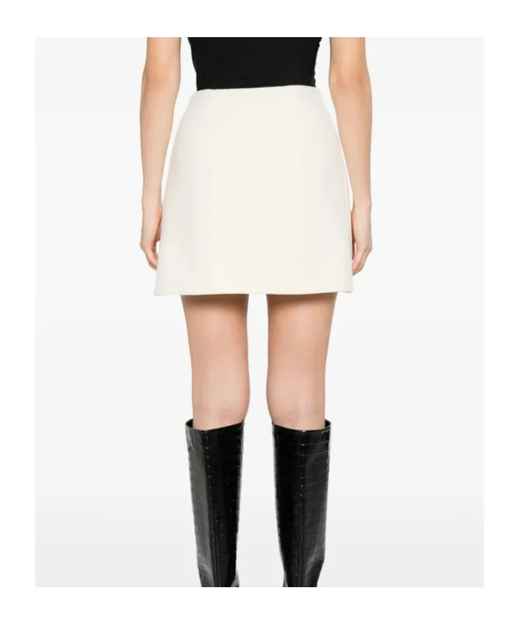 Wool Mini Skirt
