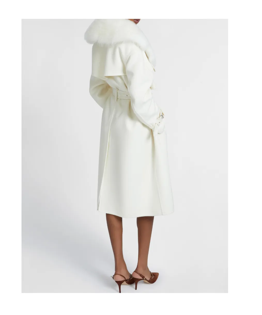 Single-Breasted Midi Tailored Coat