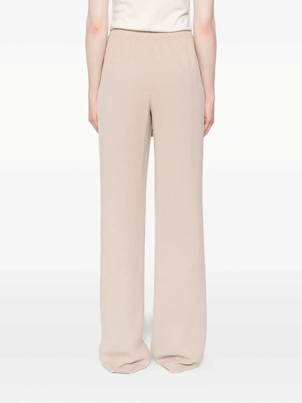 Drawstring Wide-Leg Trousers