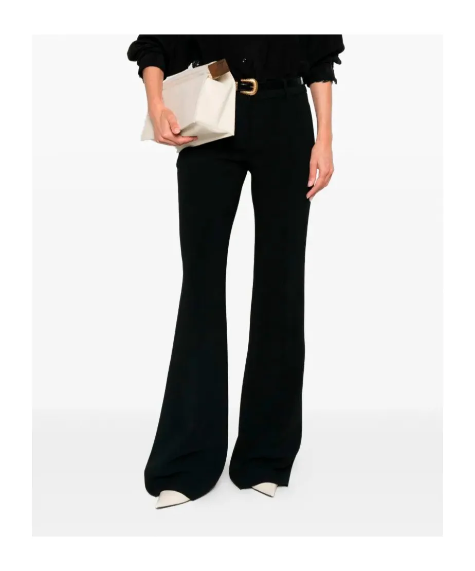 Pressed-Crease Bell Bottoms