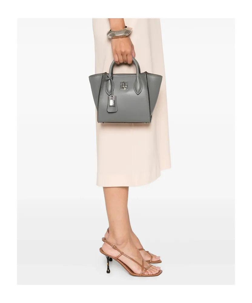 Padlock-Detailing Tote Bag