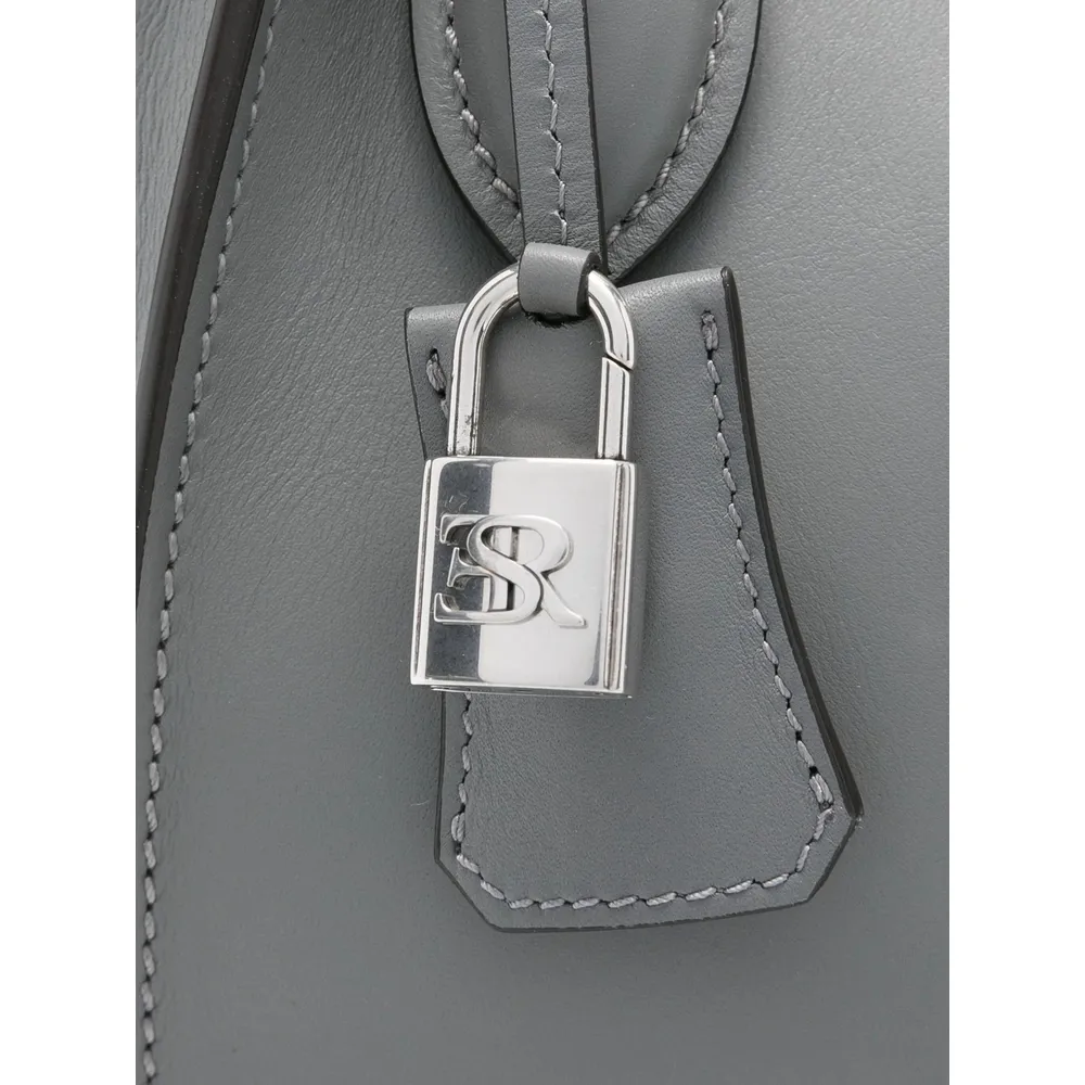 Padlock-Detailing Tote Bag
