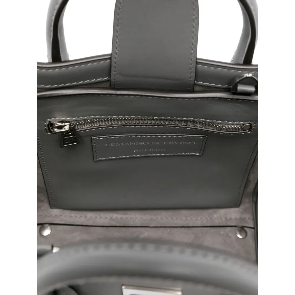 Padlock-Detailing Tote Bag