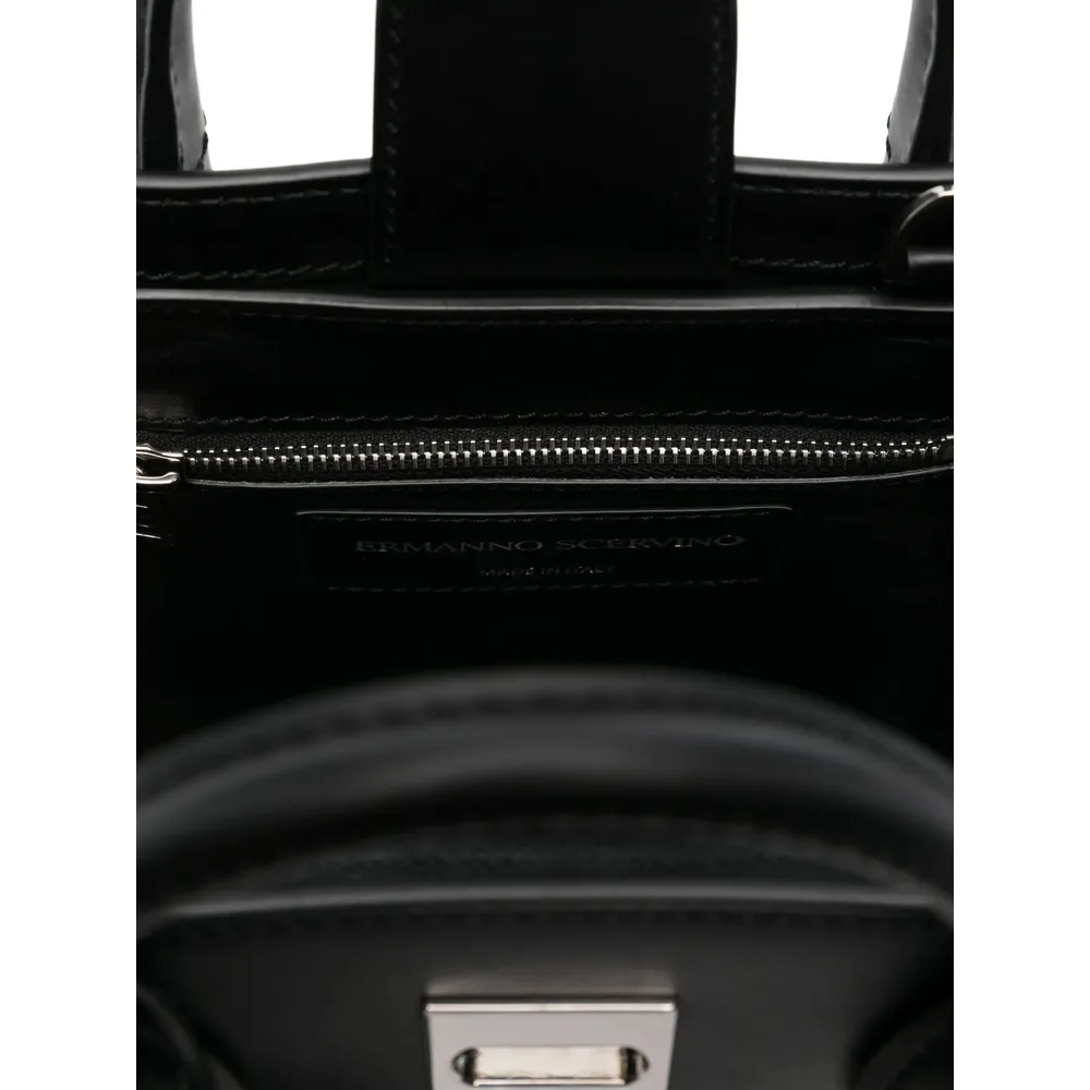 Padlock-Detailing Tote Bag