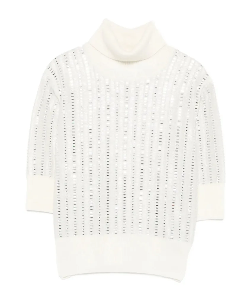 Short-Sleeved Sweater