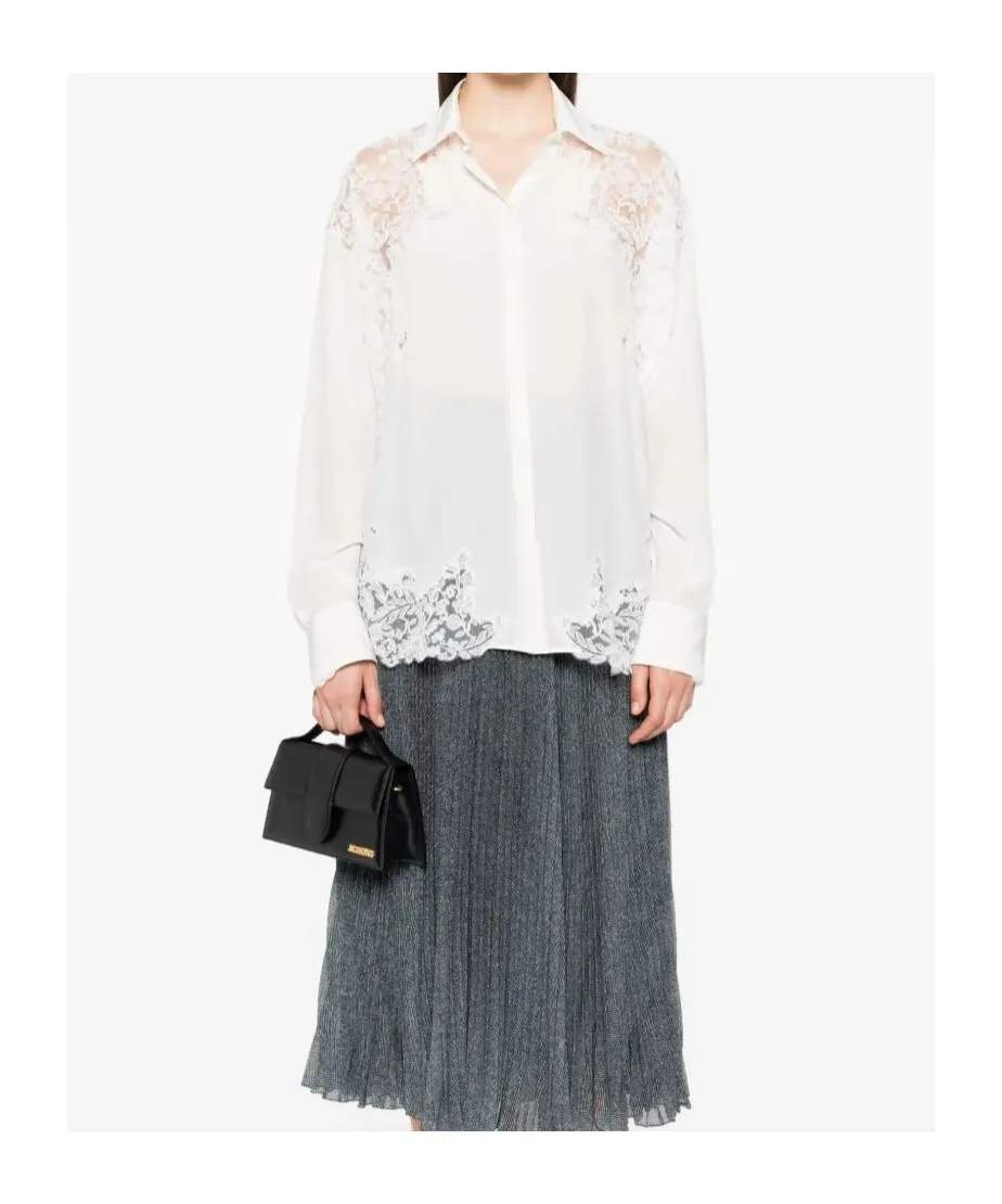Lace-Trim Shirt