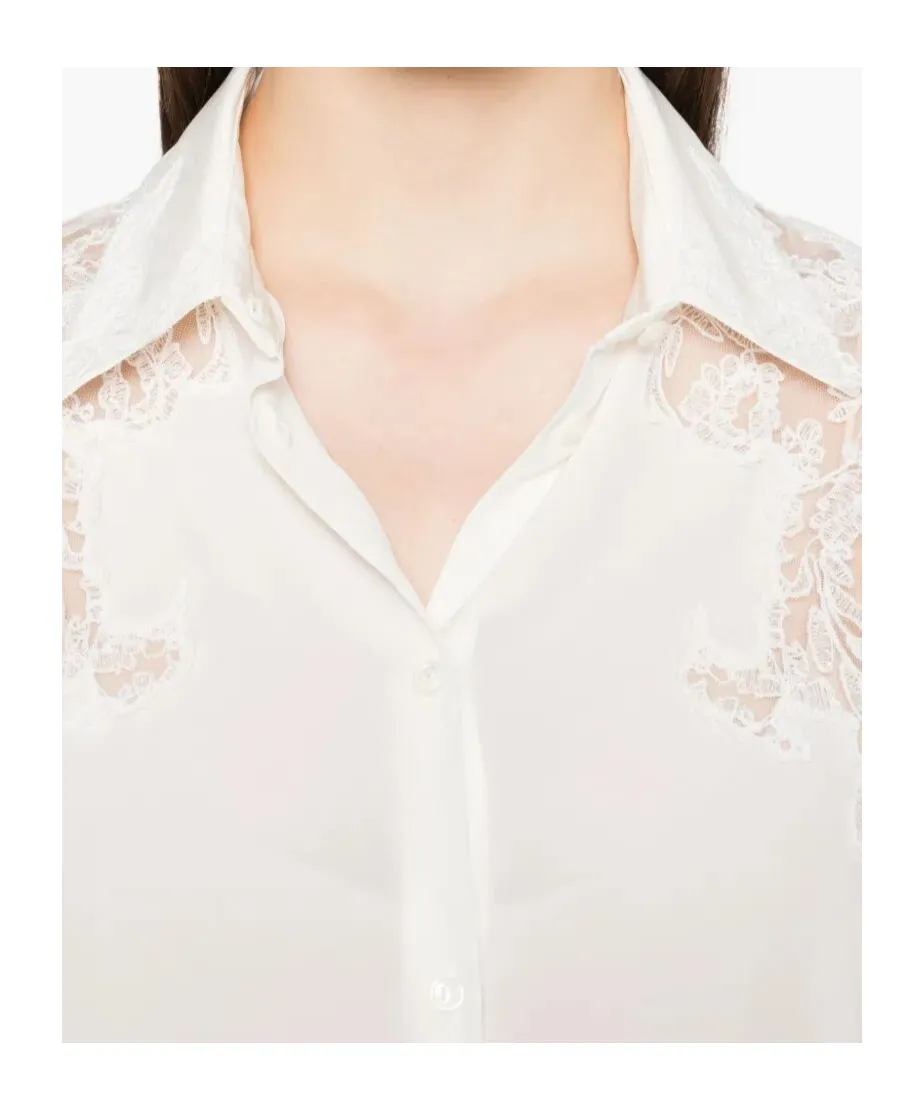 Lace-Trim Shirt