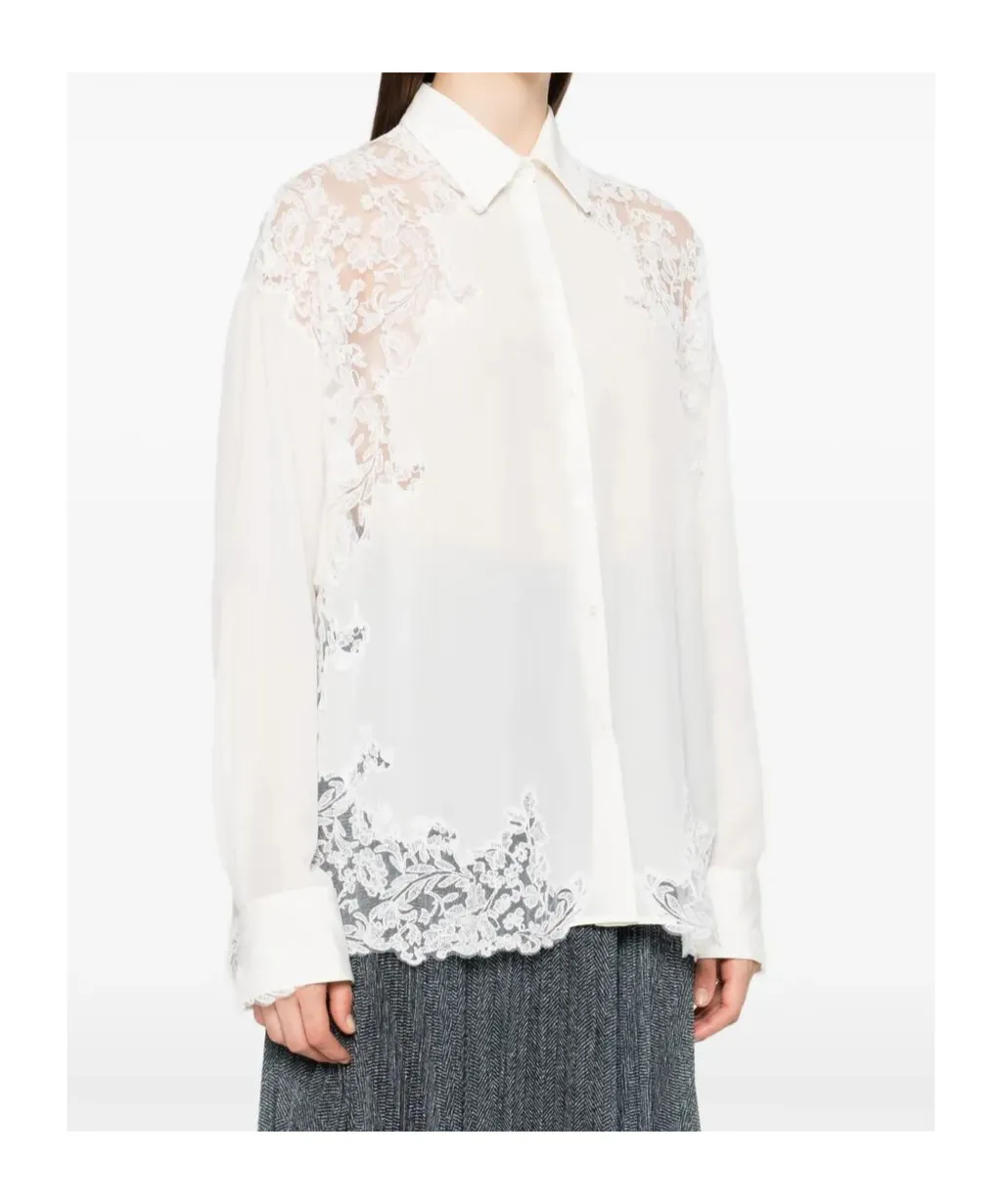 Lace-Trim Shirt