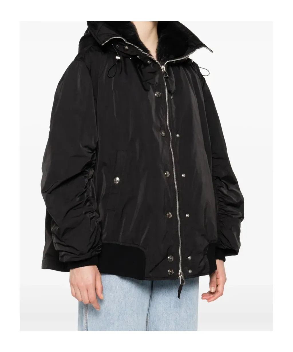 Hooded Bomber Jacket