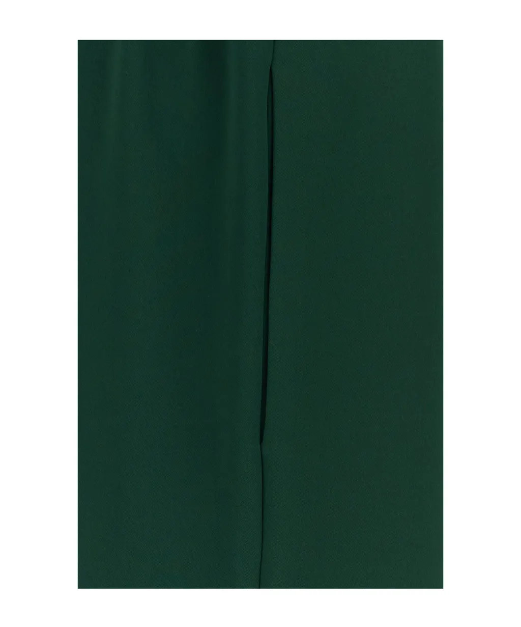 Straight-Leg Drawstring Trousers