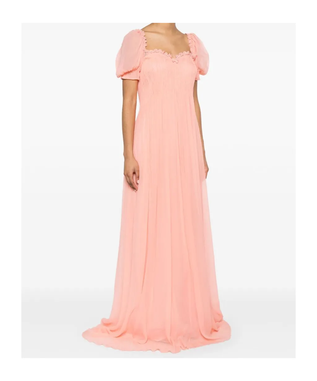 Pleated Maxi Dress