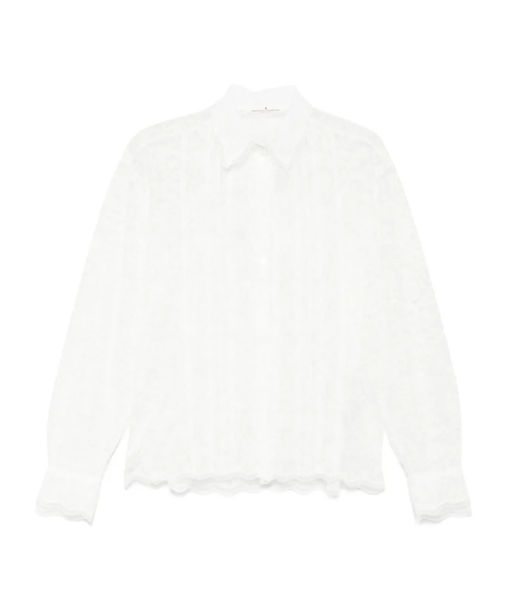 Corded-Lace Shirt