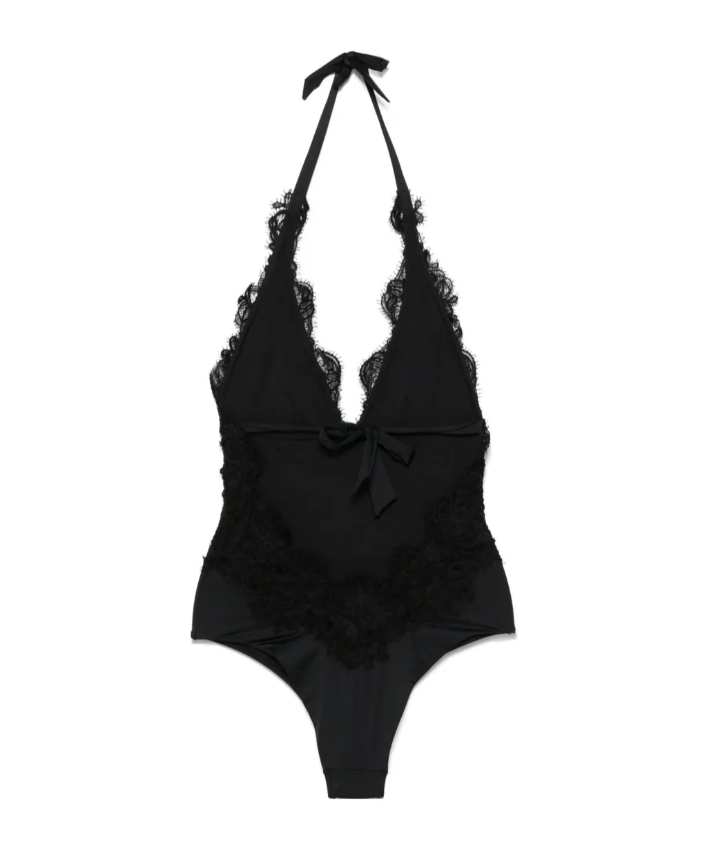 Lace One-Piece Swimsuit