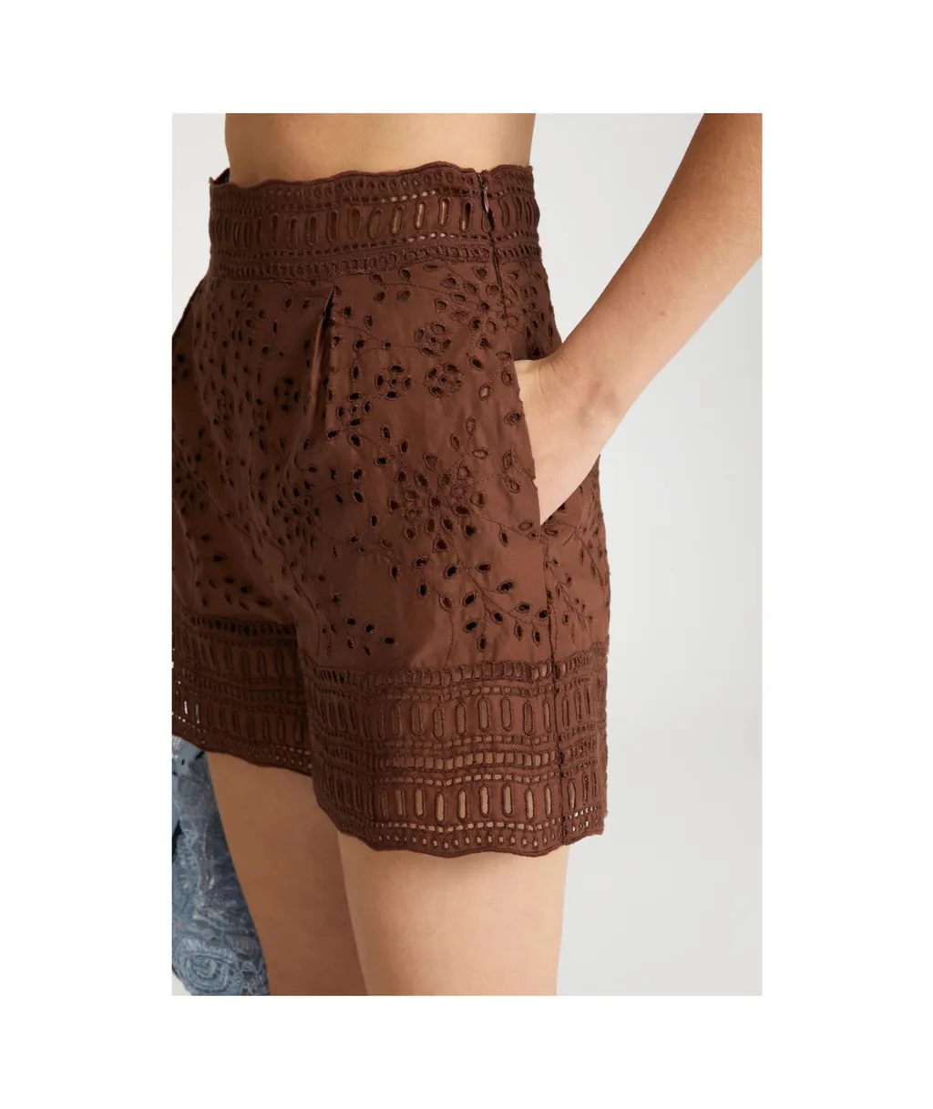 Broderie Anglaise Shorts