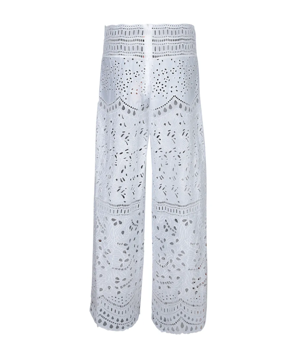 Broderie Anglaise Trousers