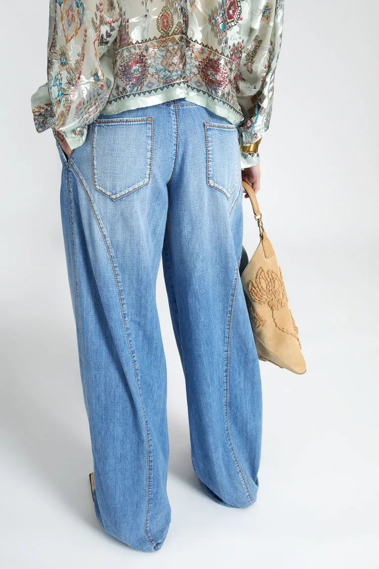 Wide-Leg Jeans
