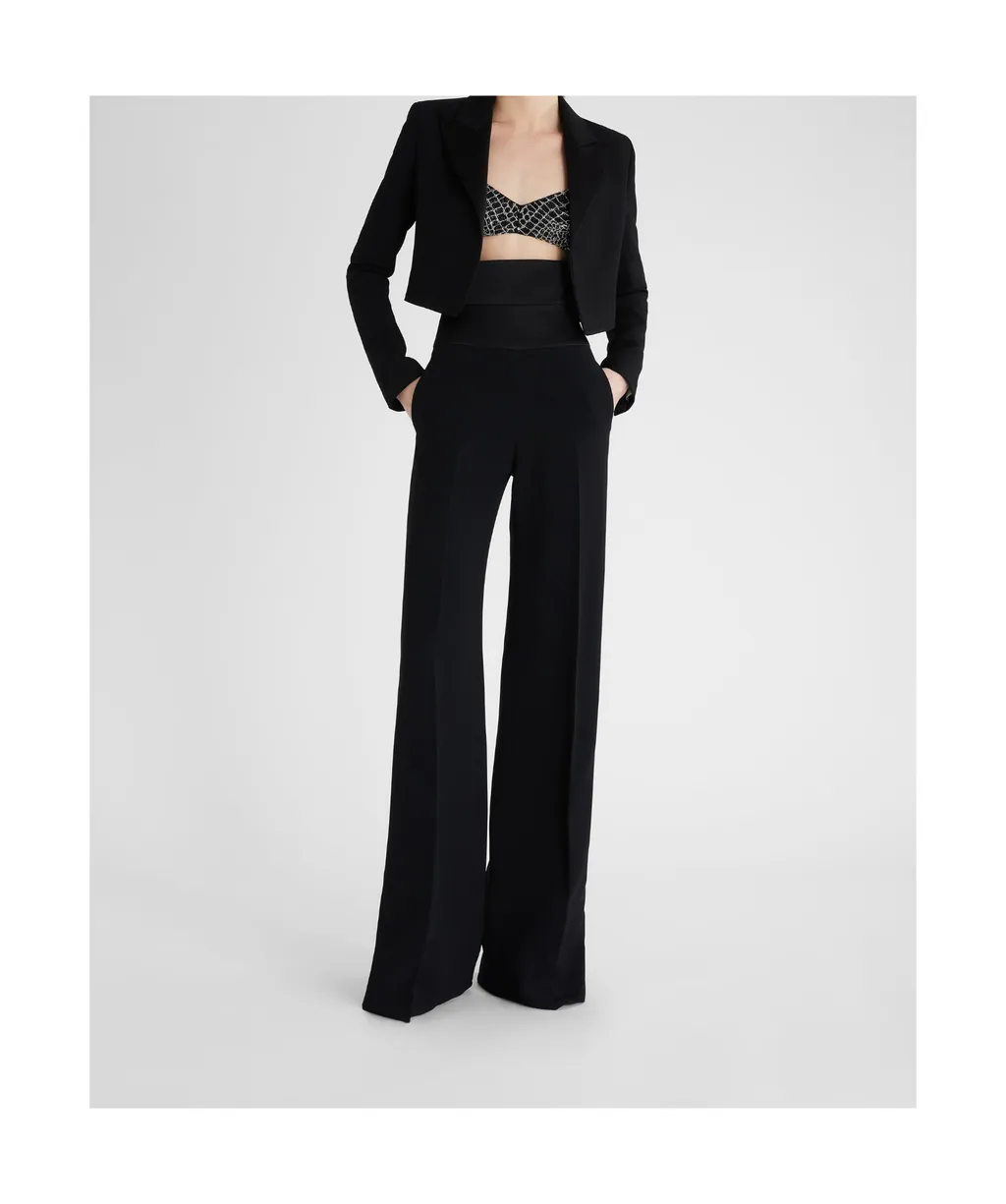 High-Waisted Casual Pants