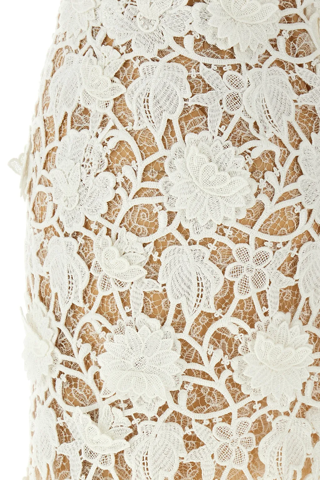 Macrame Lace Sleeveless Midi Dress