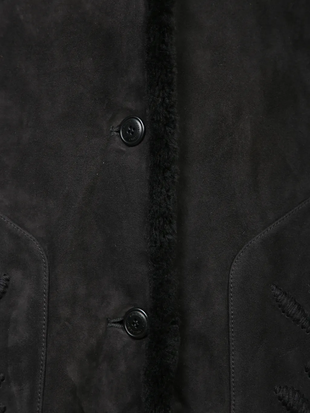 Long-Sleeved Patterned Coat