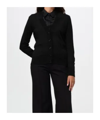 V-Neck Knitted Cardigan