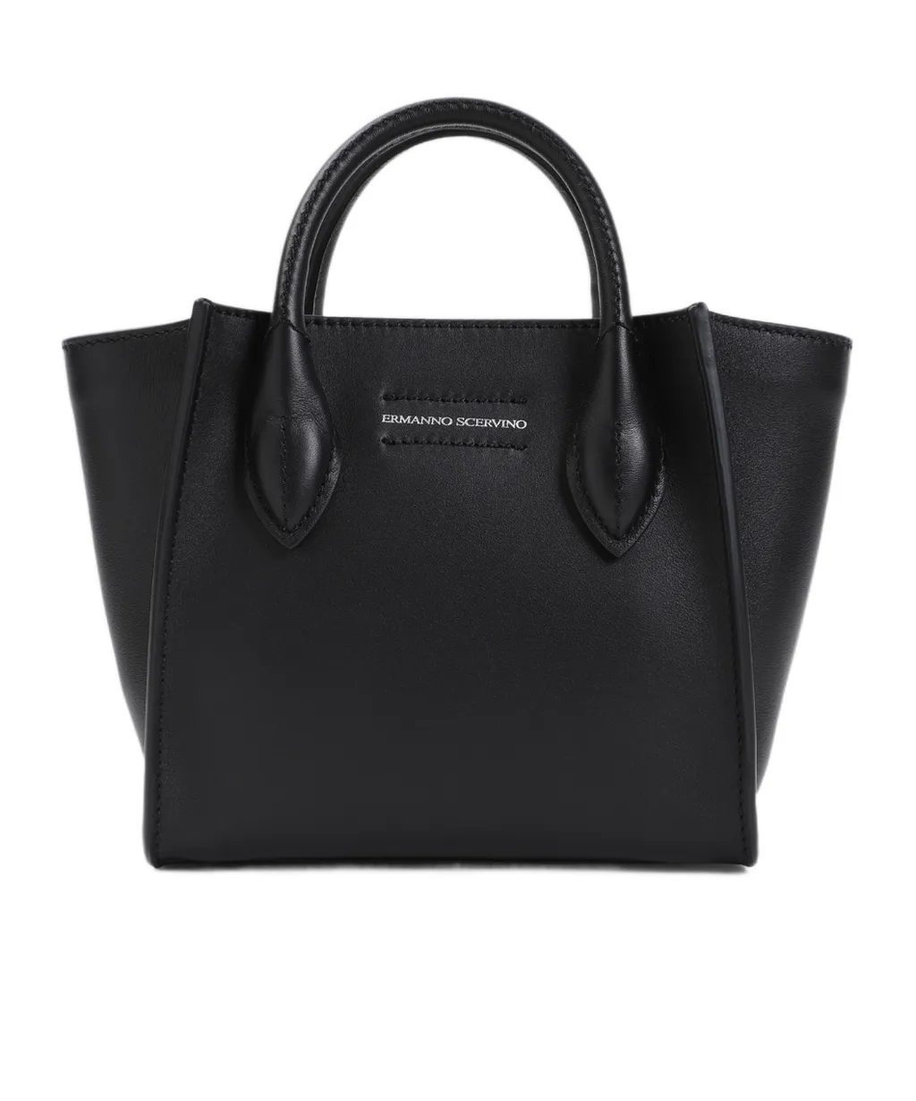 Chain Detailed Mini Shopper Bag
