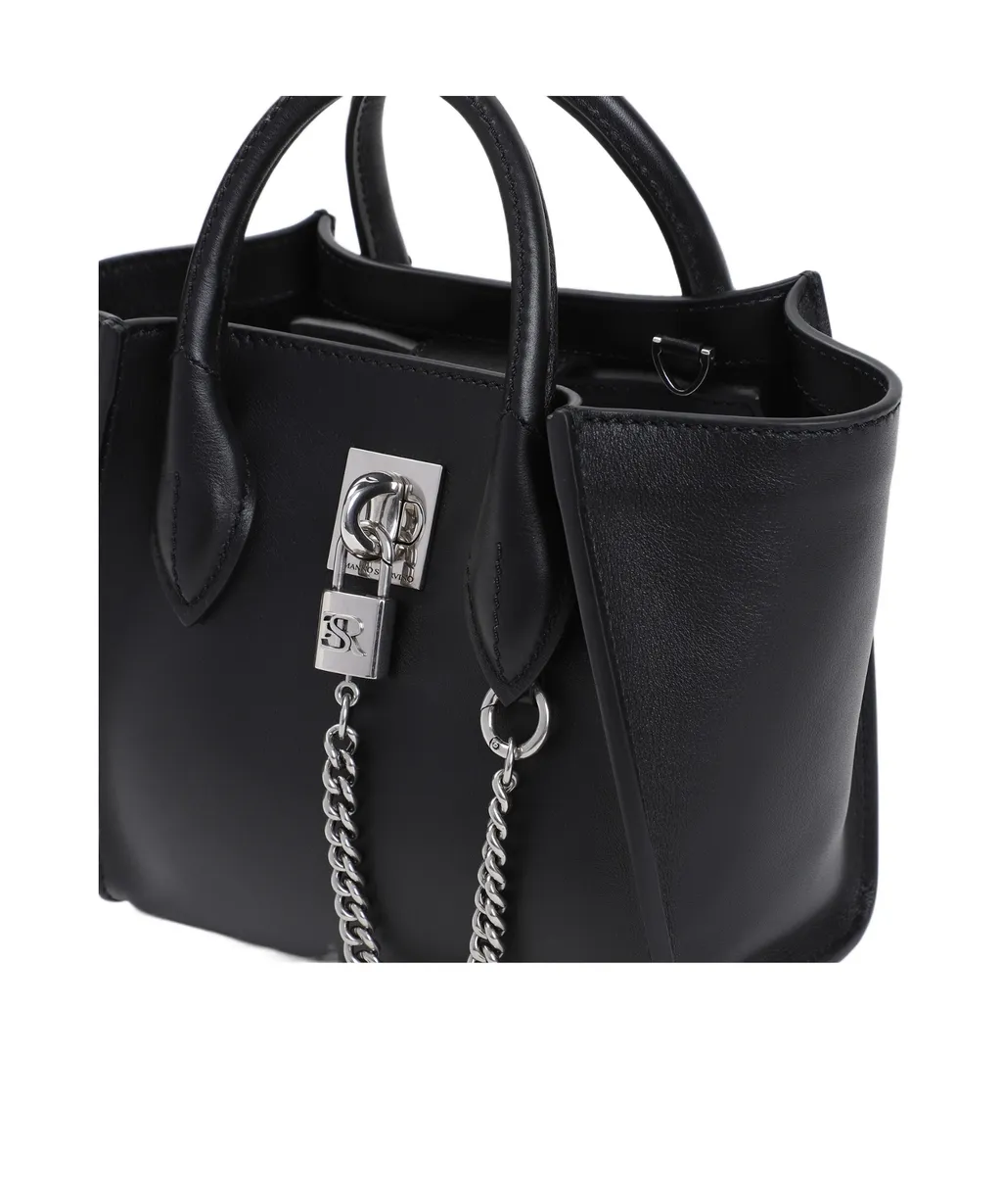 Chain Detailed Mini Shopper Bag