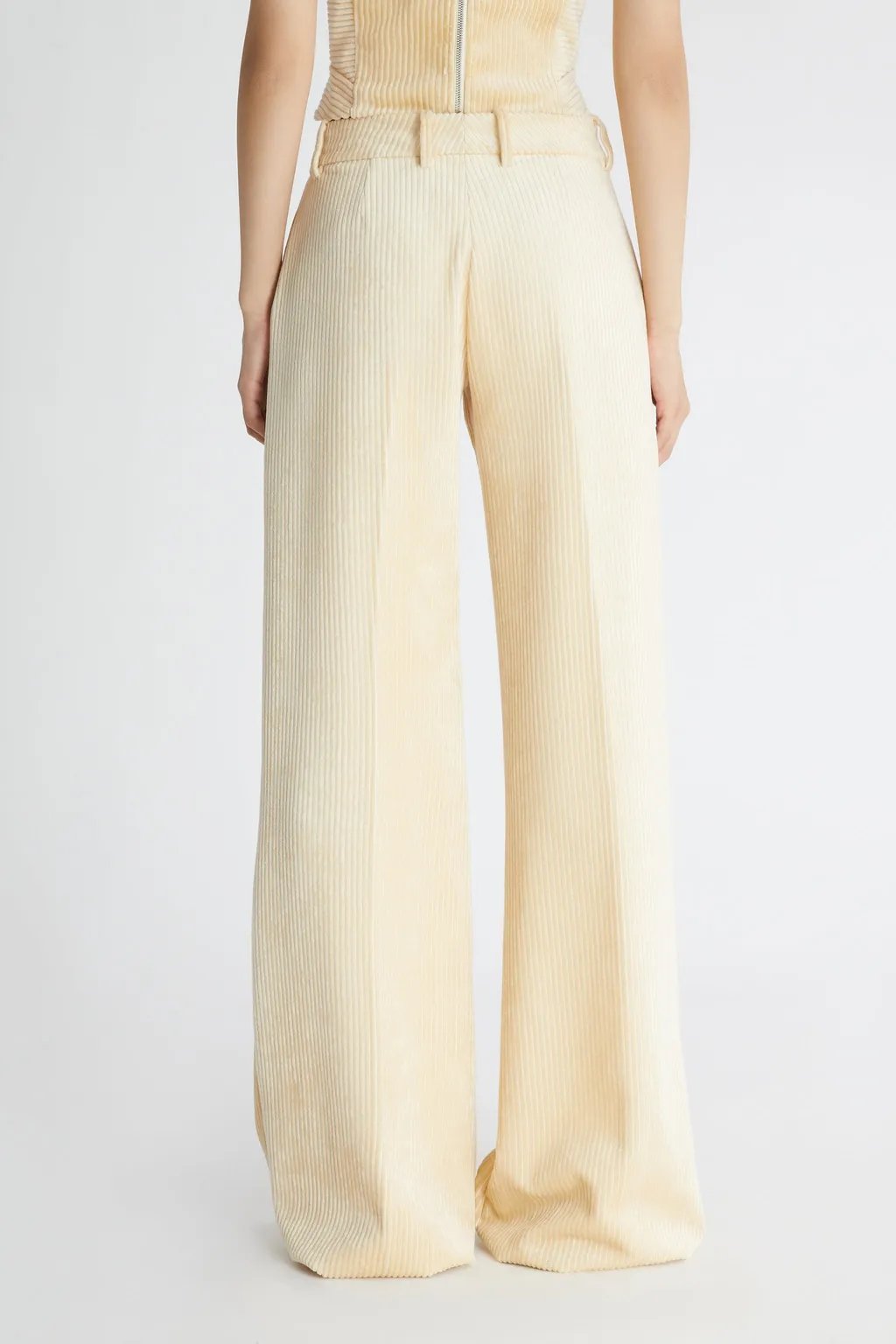 Straight-Leg Corduroy Trousers