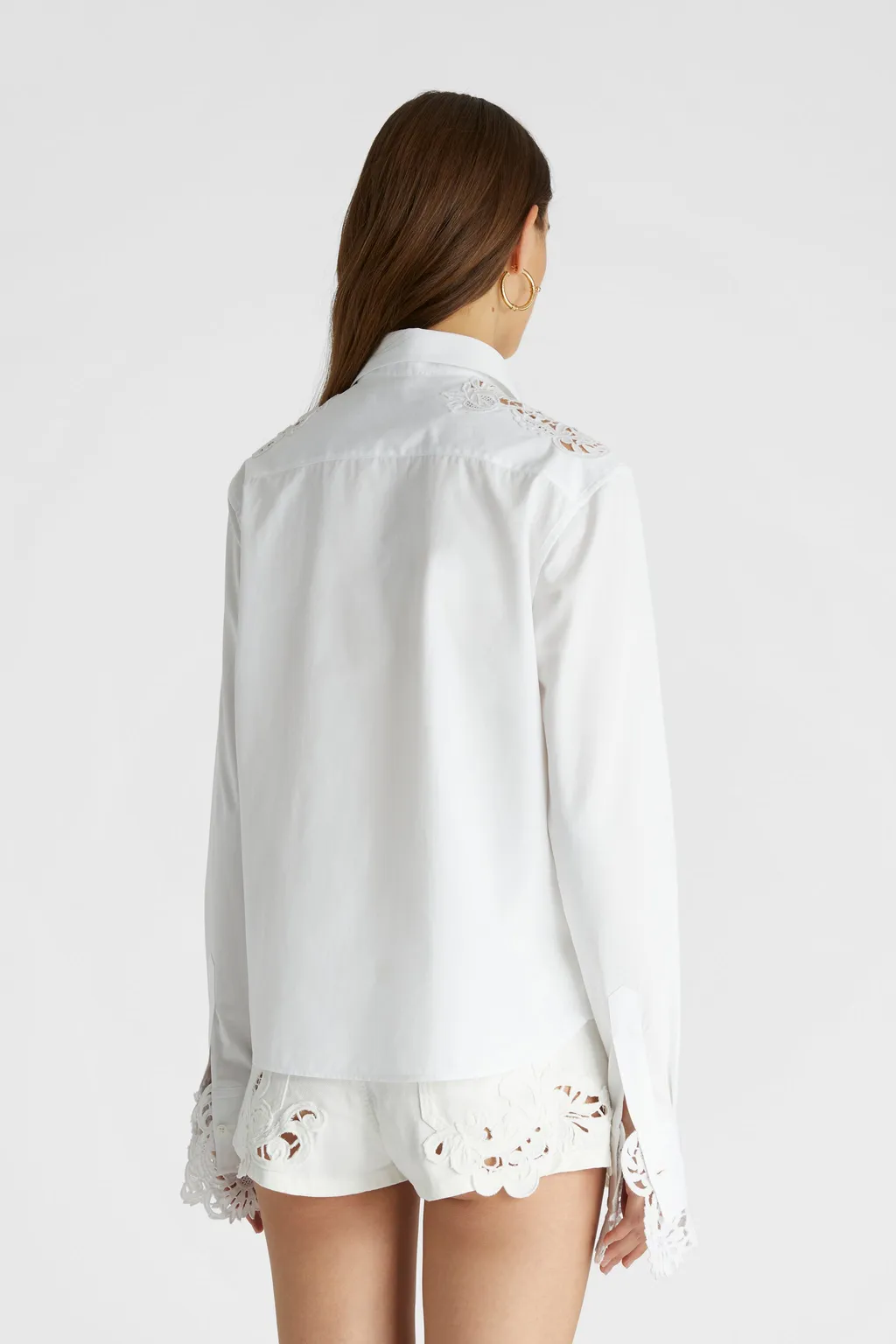 Embroidered Cotton Shirt