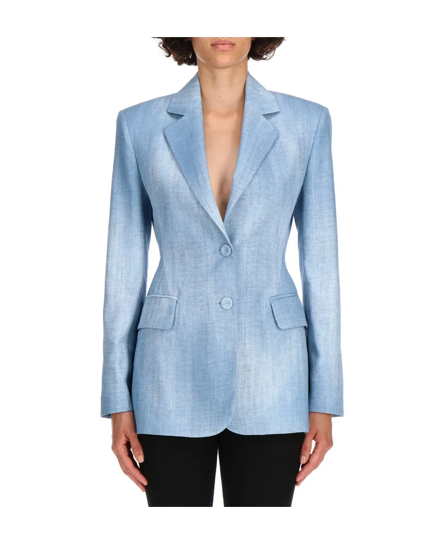 Single-Breasted Tailored Blazer