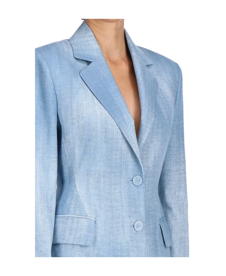 Single-Breasted Tailored Blazer