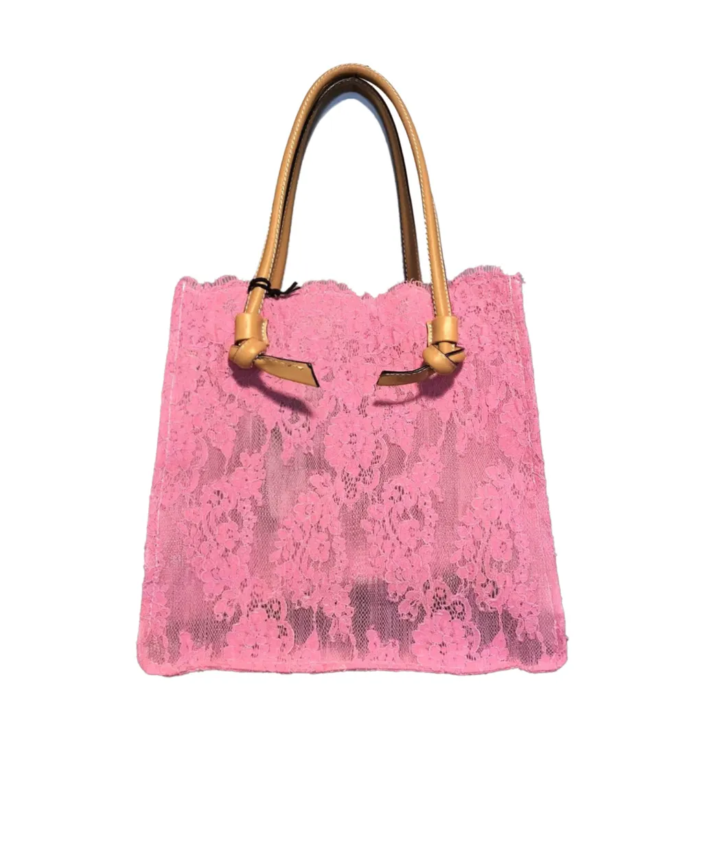 Logo Top Handle Bag