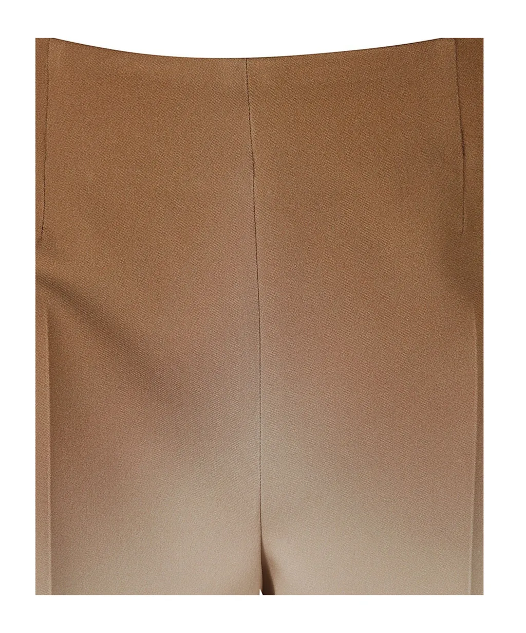 High-Waist Gradient-Effect Shorts