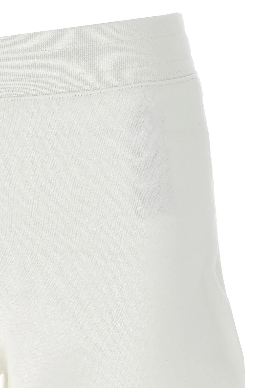 High-Waist Elasticated Waistband Laced Shorts
