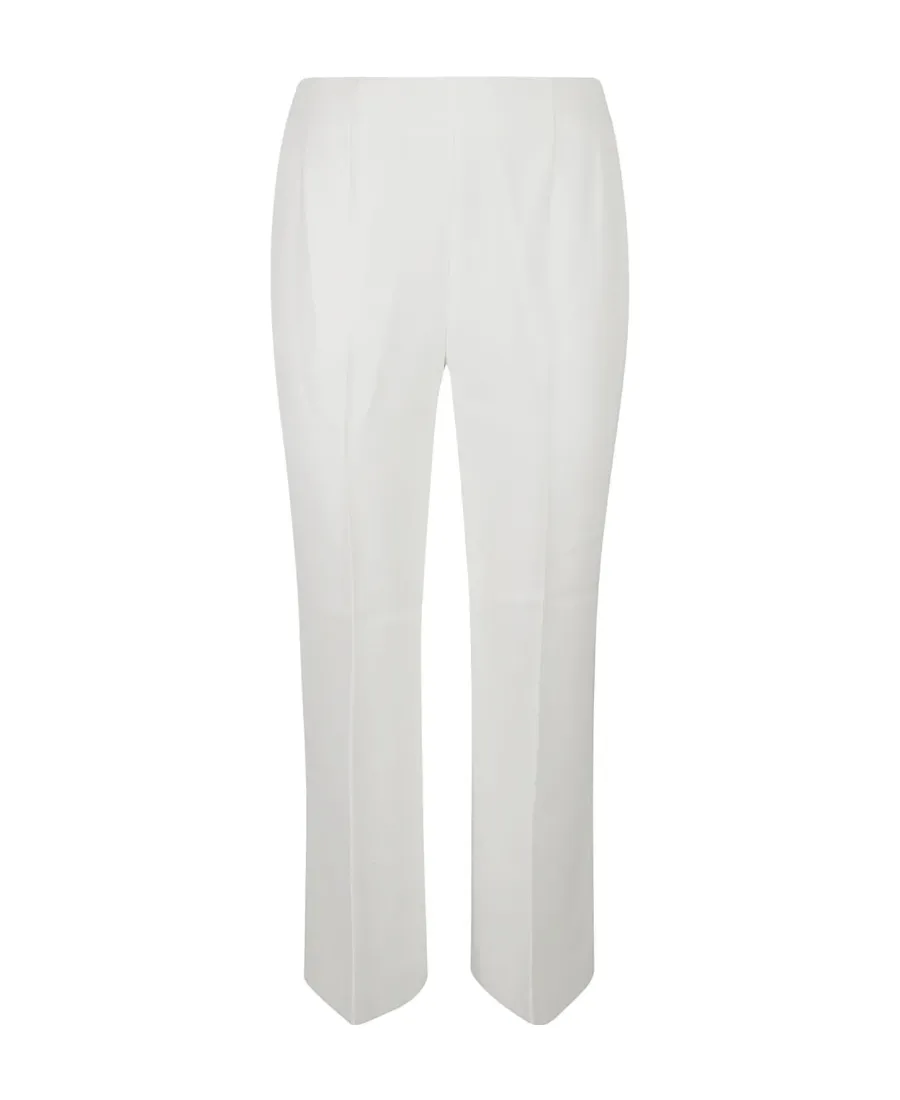 High-Waist Cropped Trousers