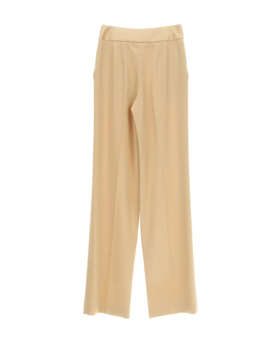 Belted Straight-Leg Trousers