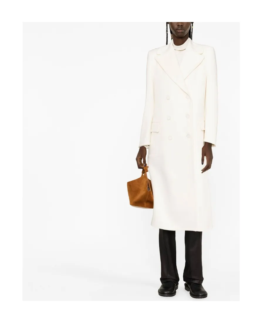 Double-Breasted Tailored Coat