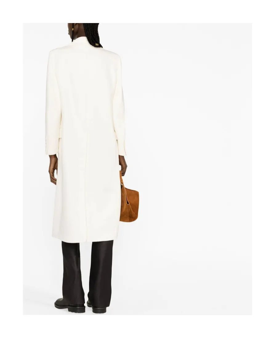 Double-Breasted Tailored Coat