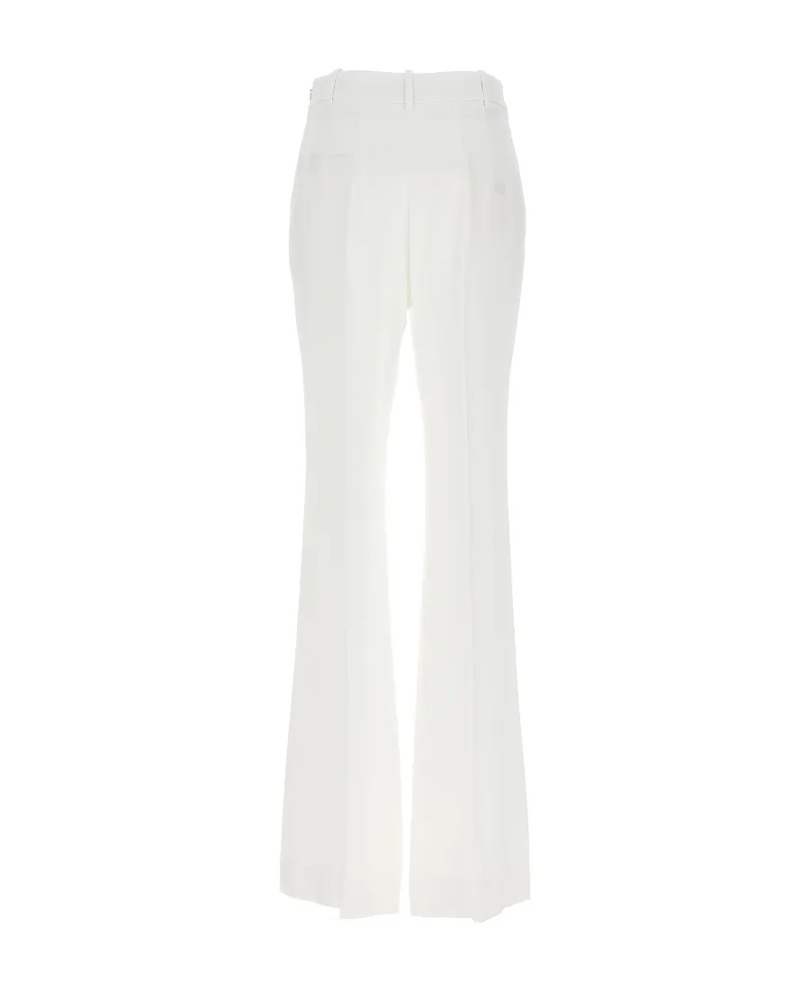 High Waist Pressed Crease Trousers