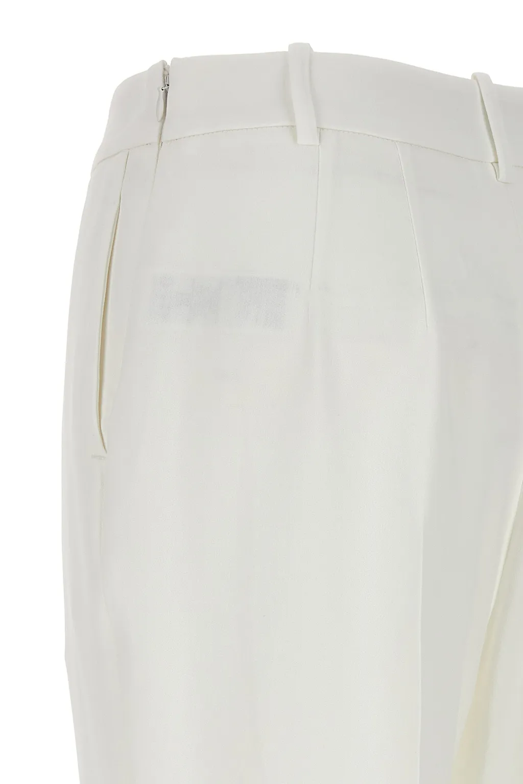 High Waist Pressed Crease Trousers