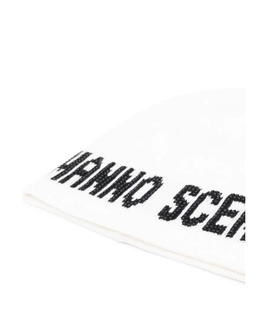 Intarsia-Knit Logo Beanie