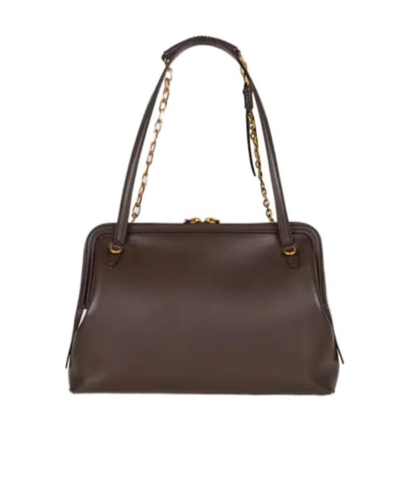 Medium Leather Doc Shoulder Bag