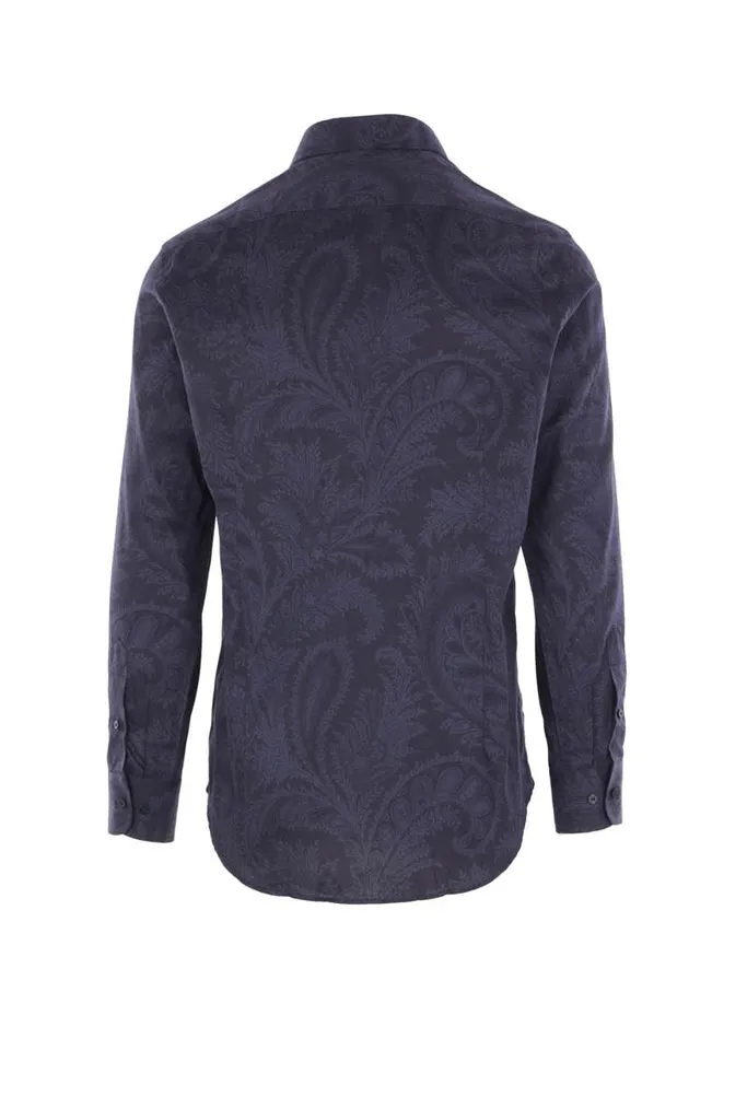 Roma Paisley-Printed Button-Up Shirt