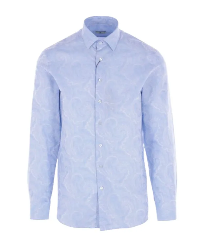 Paisley Printed Buttoned Shirt